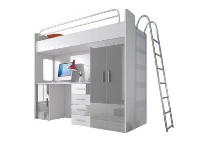 Beds Loft bed Real Wood Children & Youth room new double-decker bed floors