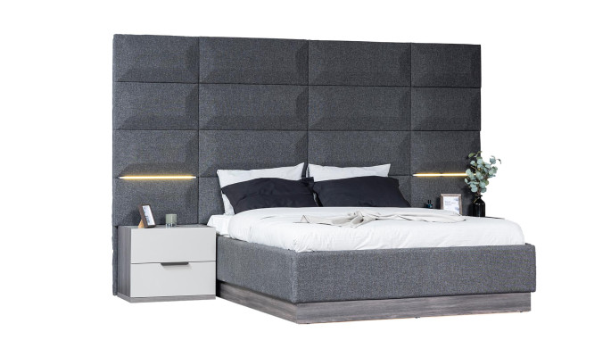 Bed Double bed Beds Furniture Furnishings new Furniture Design High Gloss Bedroom