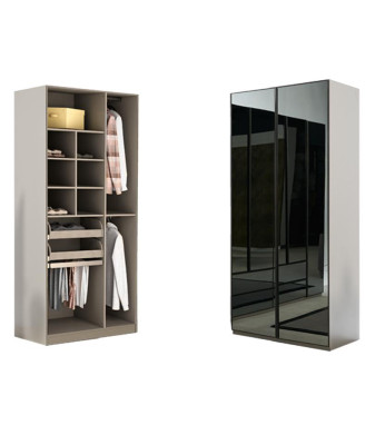 Wardrobe Wardrobe glass cabinet Bedroom Wood modern Cabinets Furniture new
