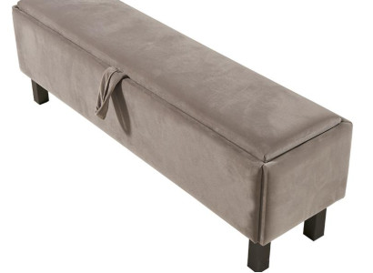 Footstool Stool Chest with Compartment Bedroom Benches Padded Bench Seat Furniture New