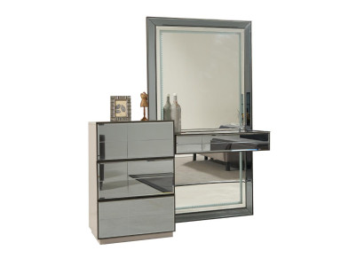 Dressing table Chest of drawers with Mirror Console Chests of drawers Wood Modern Bedroom