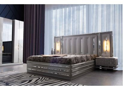 Bed Furniture Design Beds Double bed Luxury Bedroom Bedside tables