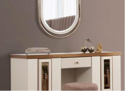Dressing table Chest of drawers Console Chests of drawers Wood Modern Bedroom Beige