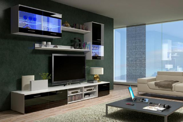 An exquisite modern style wooden TV bedside table for your living room