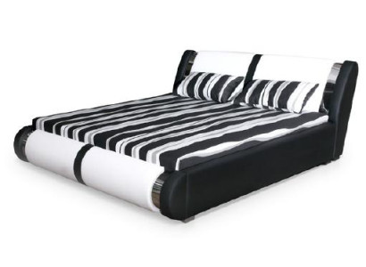 Lit Cuir Cadre Du en 140/160/180x200cm Capitonné Design Double Made IN Ue