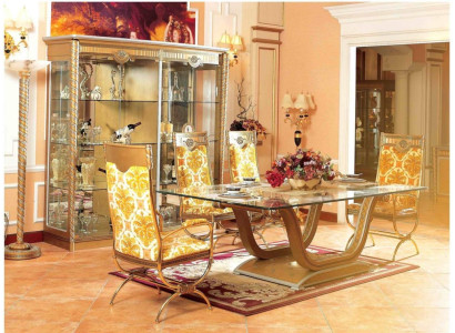 Dining room Set Dining room Table 4 Chairs Chair Suite Baroque Rococo Wood Tables