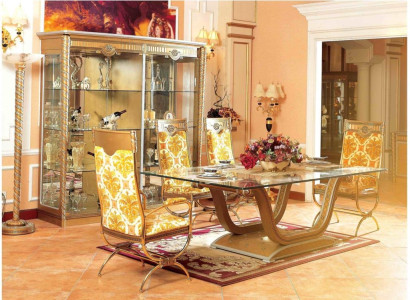Dining room Set Dining room Table 4 Chairs Chair Suite Baroque Rococo Wood Tables