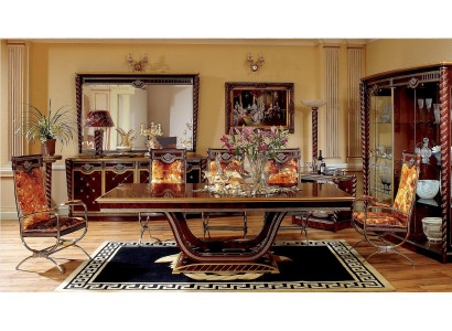 Baroque Rococo Style Furniture Dining table Tables Dining room Suite 6 Chairs + Table E26