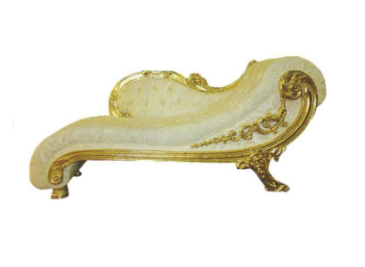 Chesterfield Récamière antique style Noble chaise longue chaise longue sofa