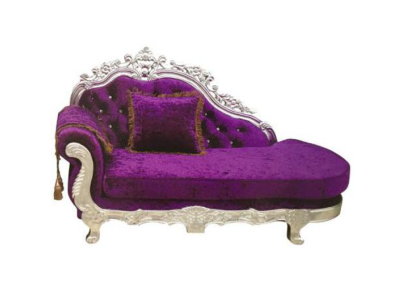 Noble Chesterfield antique style chaise longue chaise longue sofa lounger new Récamière