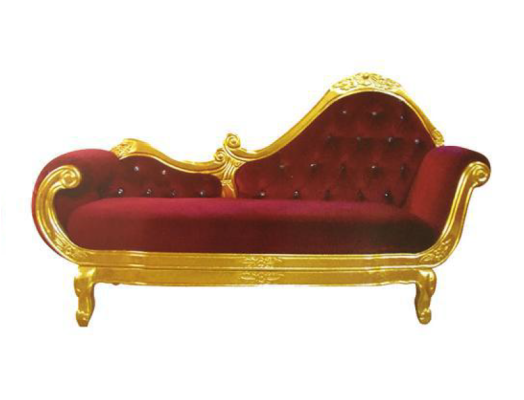 Chaise Longue Lounger Relax Sofa Armchair Classic Baroque Rococo Art Nouveau Royal