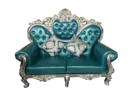 Throne Sofa Royal Upholstery Chesterfield Velvet Two-seater Antique Style Sofas new