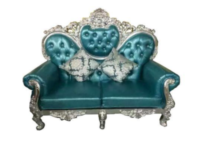 Throne Sofa Royal Upholstery Chesterfield Velvet Two-seater Antique Style Sofas new