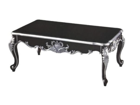 Baroque Rococo Extra Class Coffee Table Decorative Wood Table Side Sofa Couch