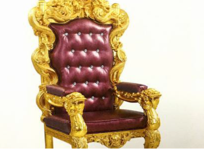 Throne Armchair Royal Upholstery Chesterfield Velvet 1 Seater Antique Style Chairs