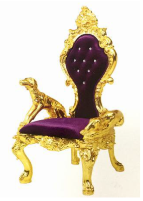 Throne Armchair Chairs Royal Upholstery Chesterfield Velvet 1 Seater Antique Style