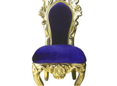 Chair Throne Armchair Dining room Designer Wood Antique Style Baroque Rococo Chairs