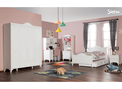 Wardrobe Wardrobe Classic Cabinets Furniture Wood for Bedroom White new