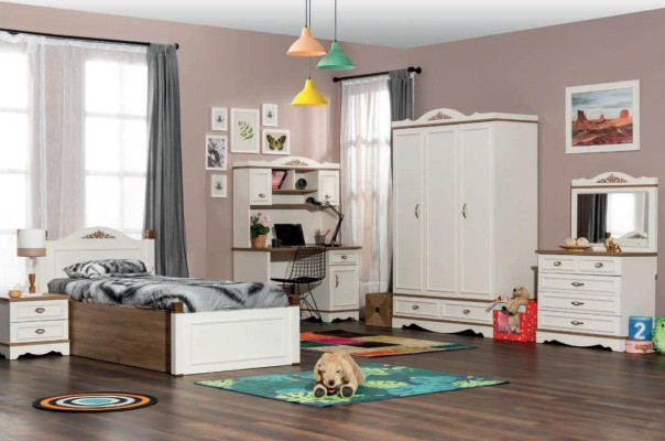Desk White Childrens room Youth Room Luxury Design Tables Modern new