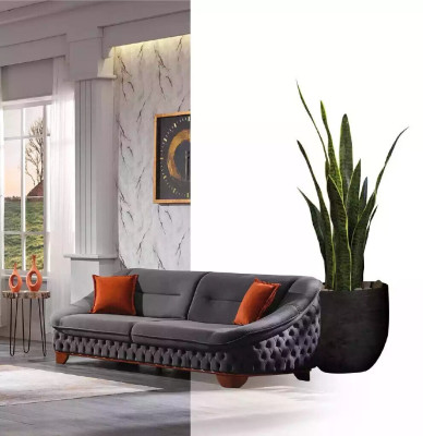 Sofa set 3+3+1 Seater Luxury Modern Set Design Sofas Upholstery Chesterfield