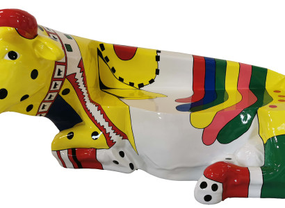 Designer Abstract Modern Figure Statue Cow Decorative Garden Sculptures Statues new