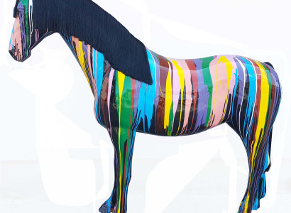 Designer Abstract Figure Modern Figures Decoration Horses Garden Sculptures new