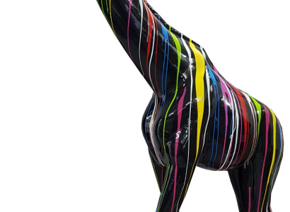 Designer Figures Modern Decorations Garden Giraffe Statue Sculpture Sculptures