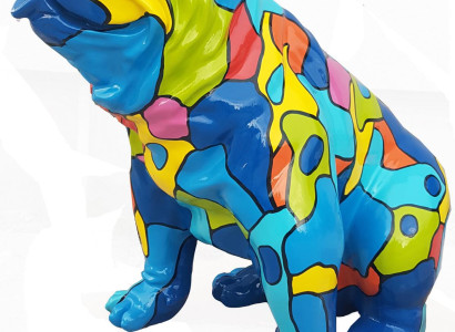 Designer Figure Statue Modern Figures Dog Decoration Garden Sculpture Sculptures