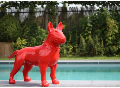 Designer Figure Statue Modern Figures Decoration Dog Garden Sculpture Sculptures