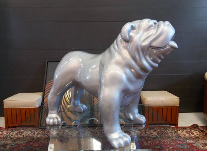 Design sculptures figures modern bulldog sculpture decorative sculptures statues new