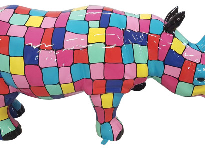 Designer Abstract Figure Modern Figures Decoration Rhino Garden Sculptures