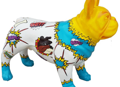 Designer Figure Statue Modern Figures Decoration Dog Garden Sculpture Sculptures