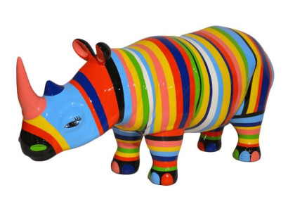 Designer Figure Statue Modern Figures Decoration Rhino Garden Sculptures new