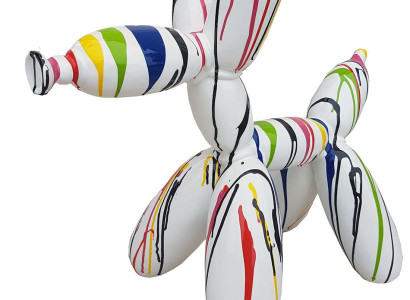 Design Figures Women Sculptures Modern Abstract Sculpture Inflatable Dog
