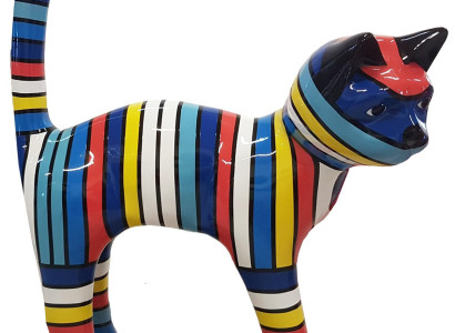 Designer Abstract Figure Modern Figures Decoration Cat Sculptures Decoration