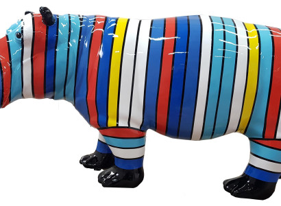 Abstract figure statue garden figures decoration statues sculptures hippopotamus new