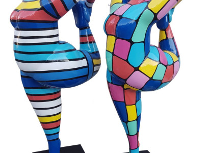 Designer Abstract Figures Modern Decorations Figures Woman Sculpture Sculptures