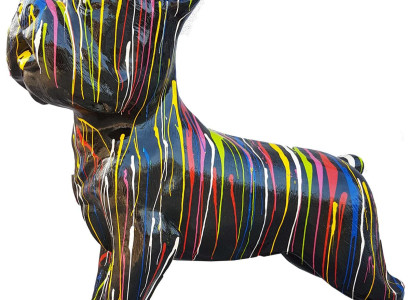 Design Figures Sculptures Modern Bulldog Dog Sculpture Decorative Sculptures new