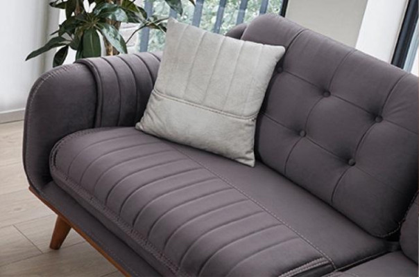 Three Seater Sofa Couch Upholstery Furniture Multifunction Couches Sofas 216cm