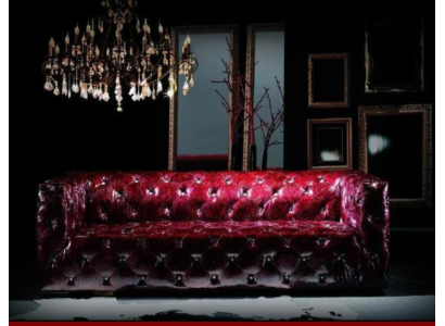 Chesterfield Sofa 3 Seater Leather Sofa Couch Upholstered Sofa Bordo Sofas Leather