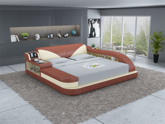 Multifunction Bed Double Beds Modern Bed frame Beds 180x200cm