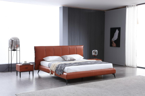 Upholstery Double Beds Metal Design Luxury Bed Bedroom Italian