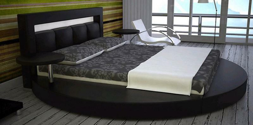 Round Bed Design Beds Upholstered bed Round Bed Upholstery Round