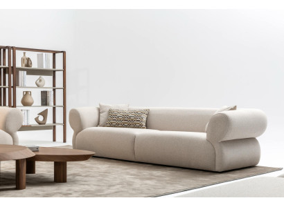 Modern Sofa 3 Seater Beige Three-seater big 250cm Sofas Couch Luxury Furniture new
