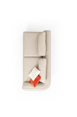 Sofa L-shape Luxury Furniture Living room Upholstery Sofa Modern Couch 365x170