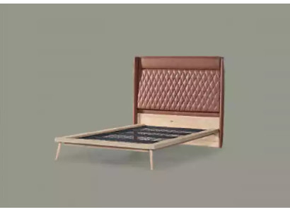 Design Beds Childrens bed Youth Room Bed Wood Padded 120x200cm