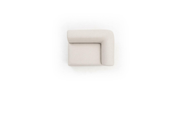Corner sofa Beige Living room Sofa Couch L-shape Modern Furniture Textile