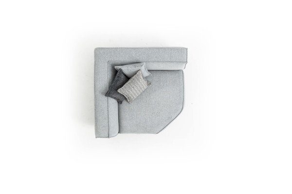 Corner sofa Textile Modern Design Upholstery Sofa 430x375cm Couch L-shape Sofas