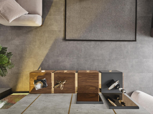 Sideboard Chest of drawers Luxury Cabinets Chests of drawers Living room Wood Brown Furniture