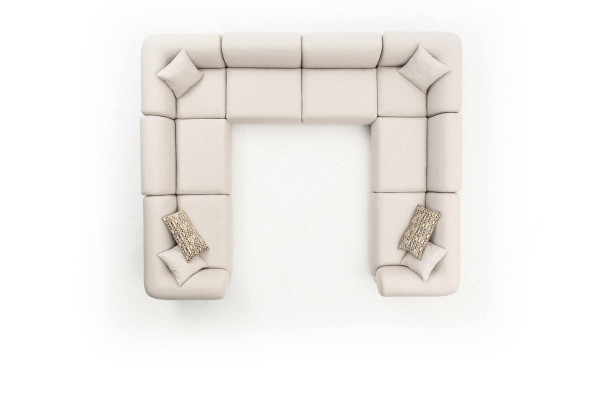 Corner sofa U-shape Living room Luxury Style Modern Design Sofa Couch Living landscape